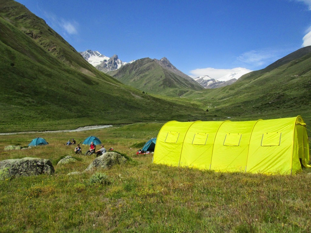 Camp 2 on your Elbrus acclimaatization