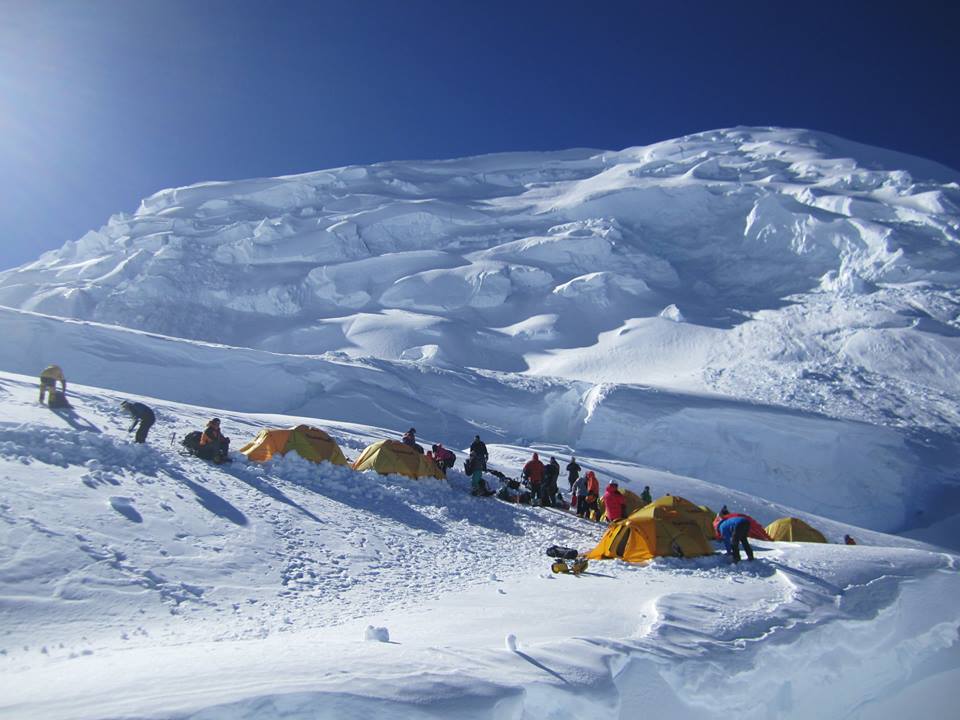 Climbing Huascaran in Peru