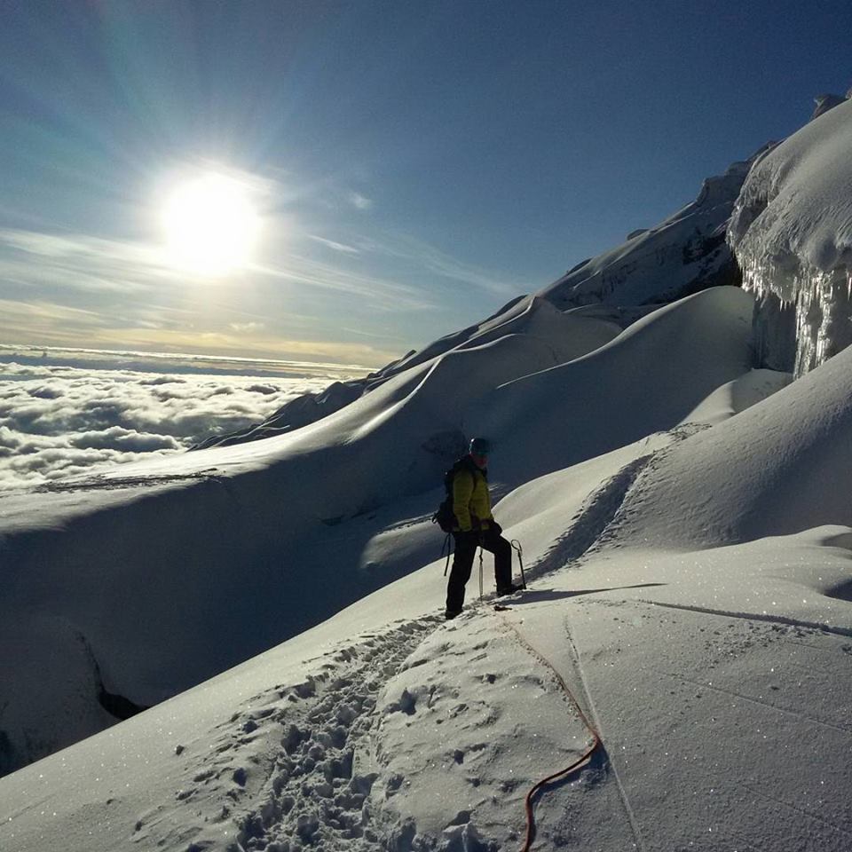 High on Cotopaxi