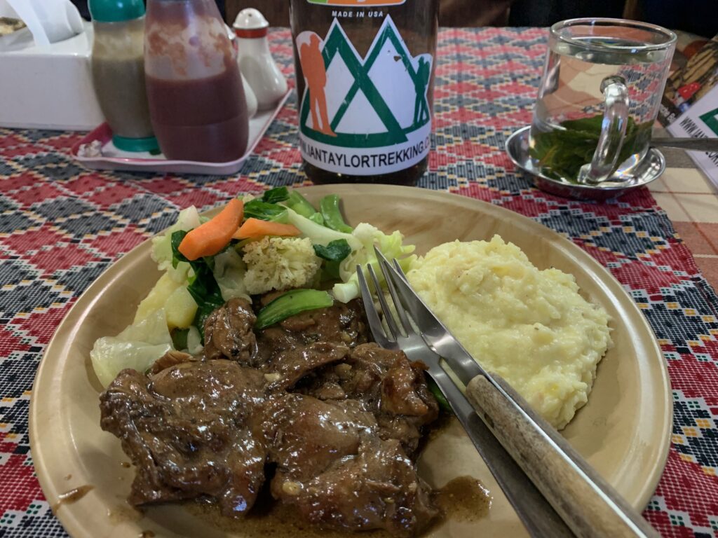 Food at Hotel Namche.