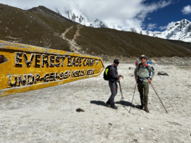 The way to Everest Base Camp