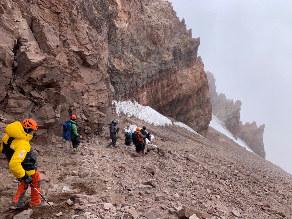 Descending the Canaleta