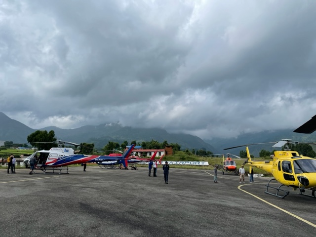 Challenges getting to the Everest trail