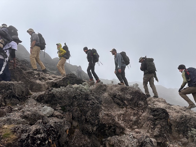 Hiking on Kilimanjaro