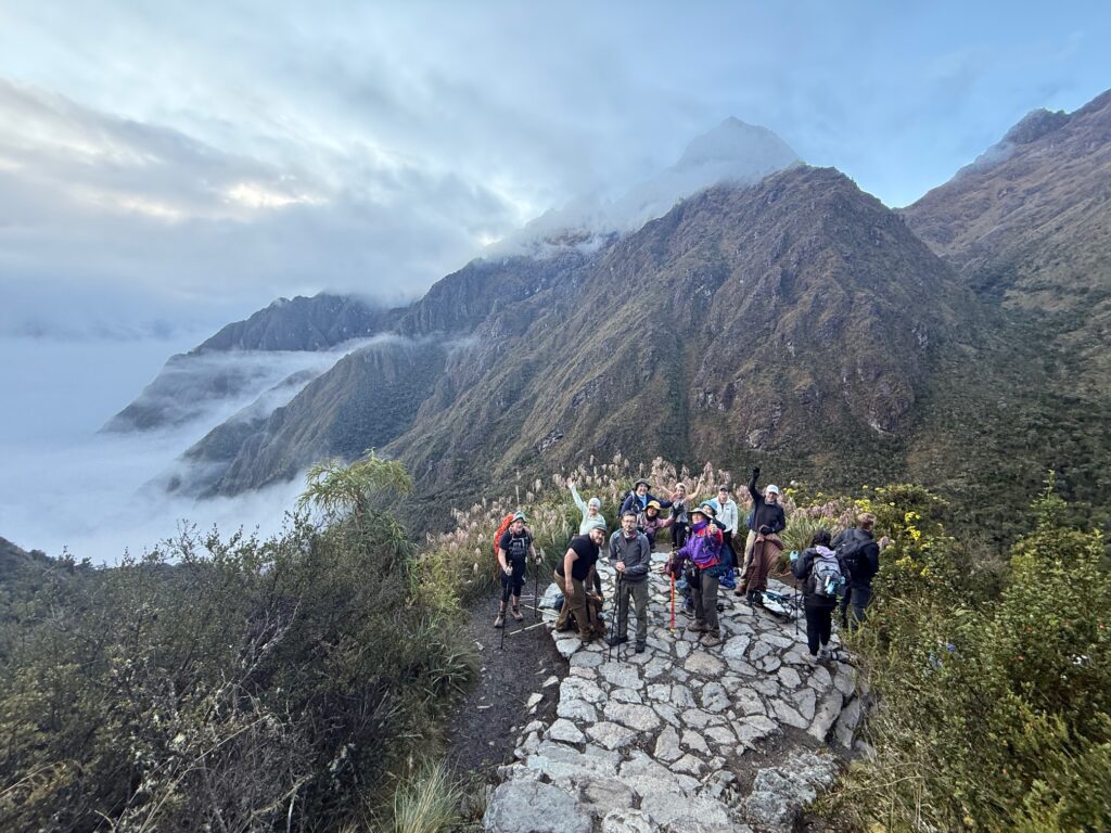 On the Inca Trail to Machu Picchu.