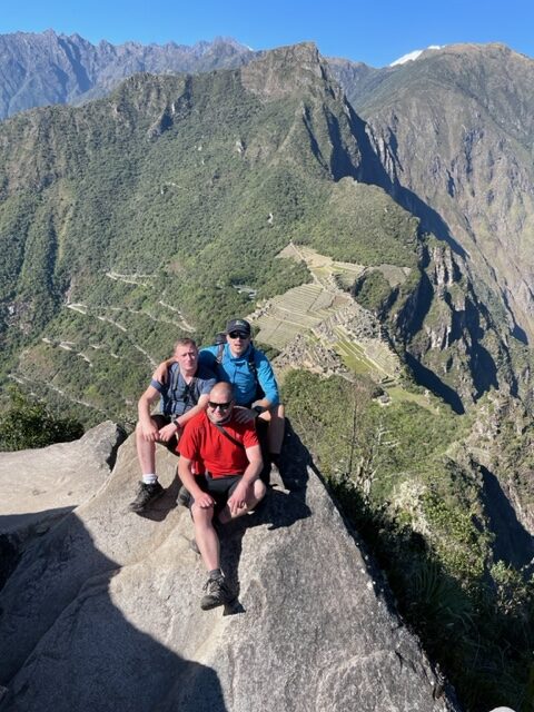 Distances on the Inca trail to Machu Picchu