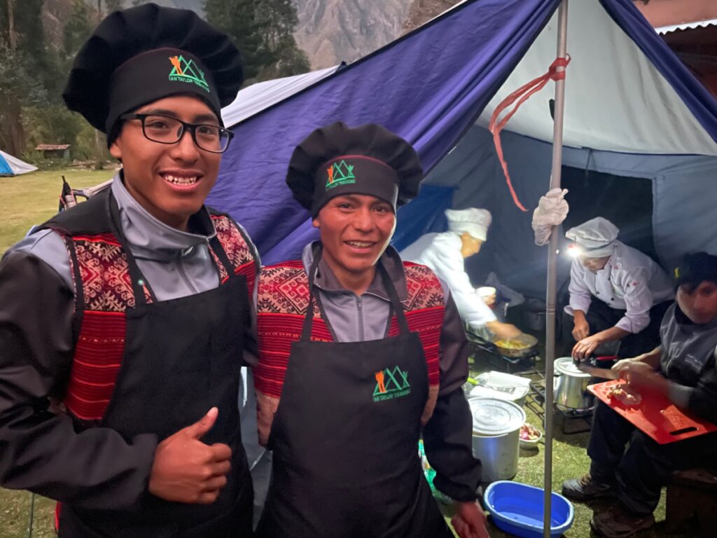 Trekking to Machu Picchu