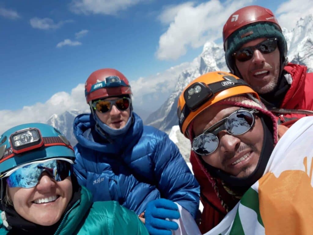 Ang Kami Sherpa on Island Peak