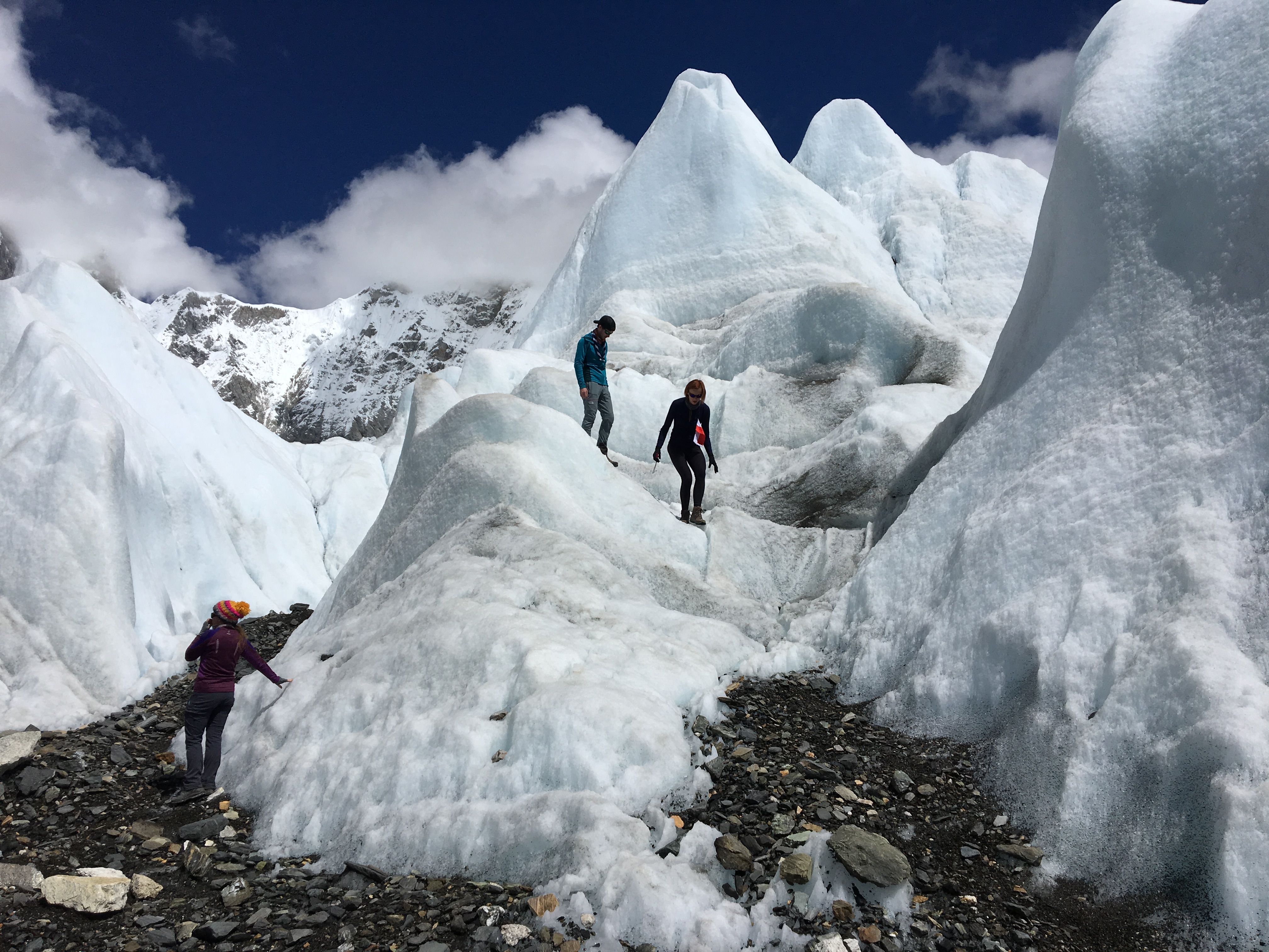 The Khumbu Glacier