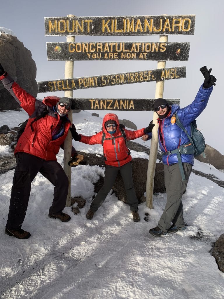 Arriving at Stella Point