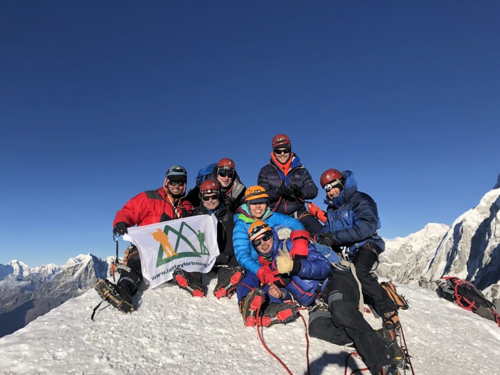 The Summit of Island Peak