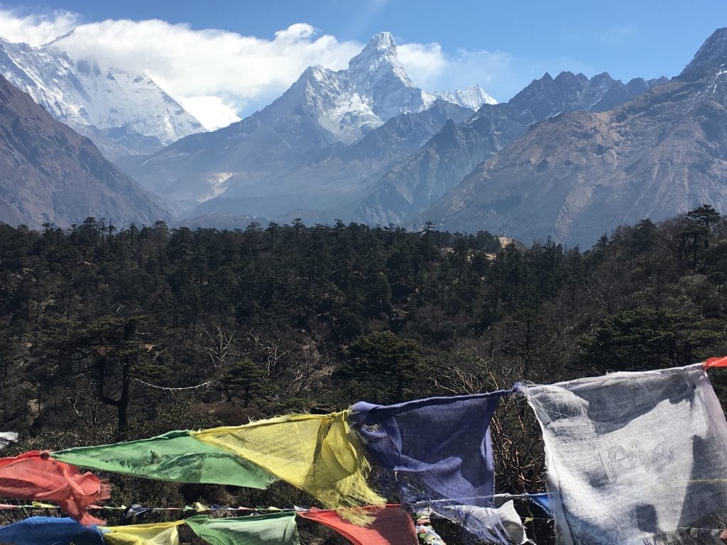 Looking out from Shangbouche Hill
