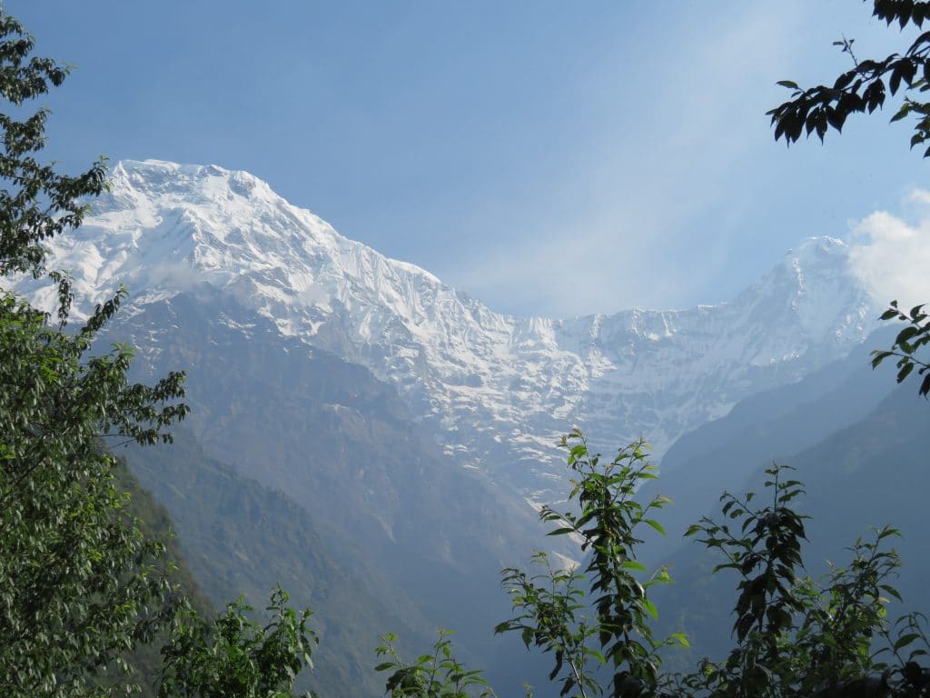 Annapurna south from Chhromrung