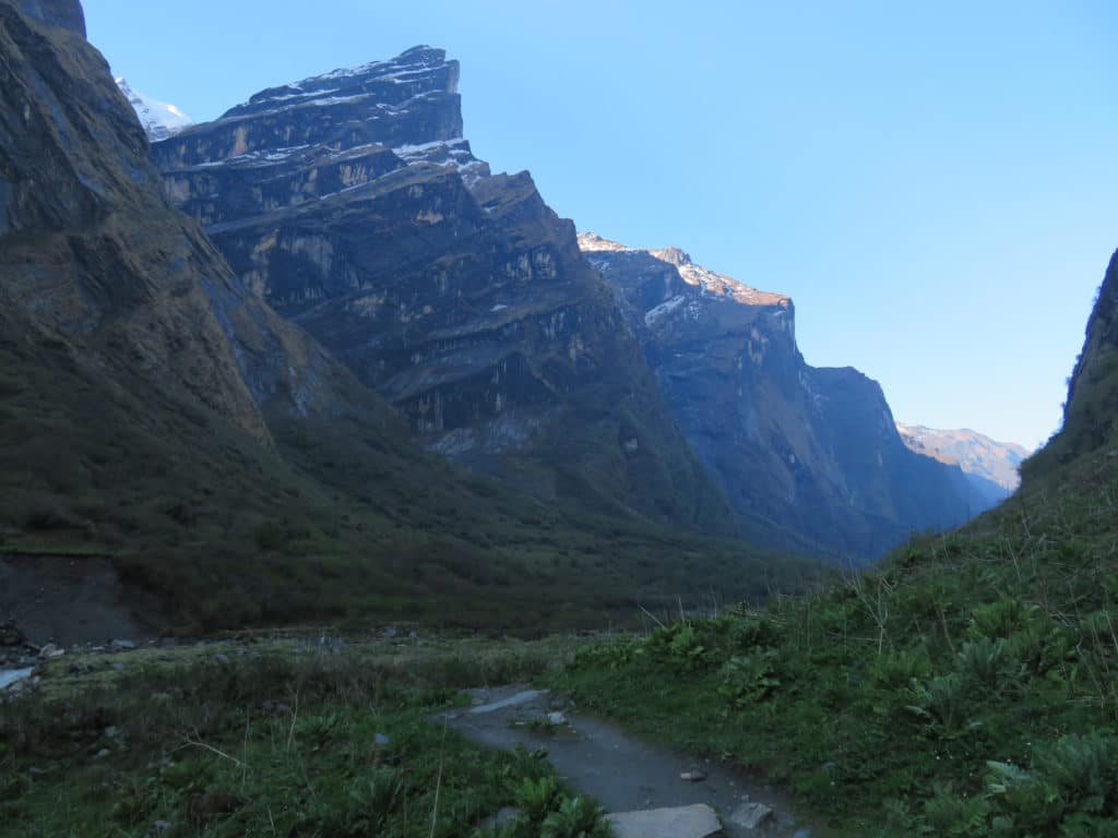 Daily distances on the Annapurna Base Camp Trek