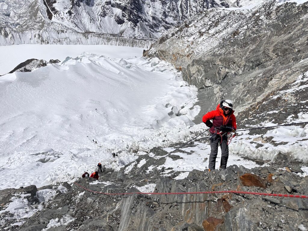 Island Peak: A Mountaineer's Dilemma in a Changing Climate