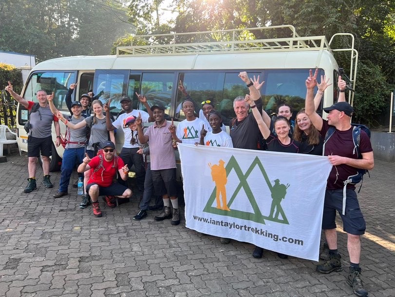 Ian Taylor Trekking team