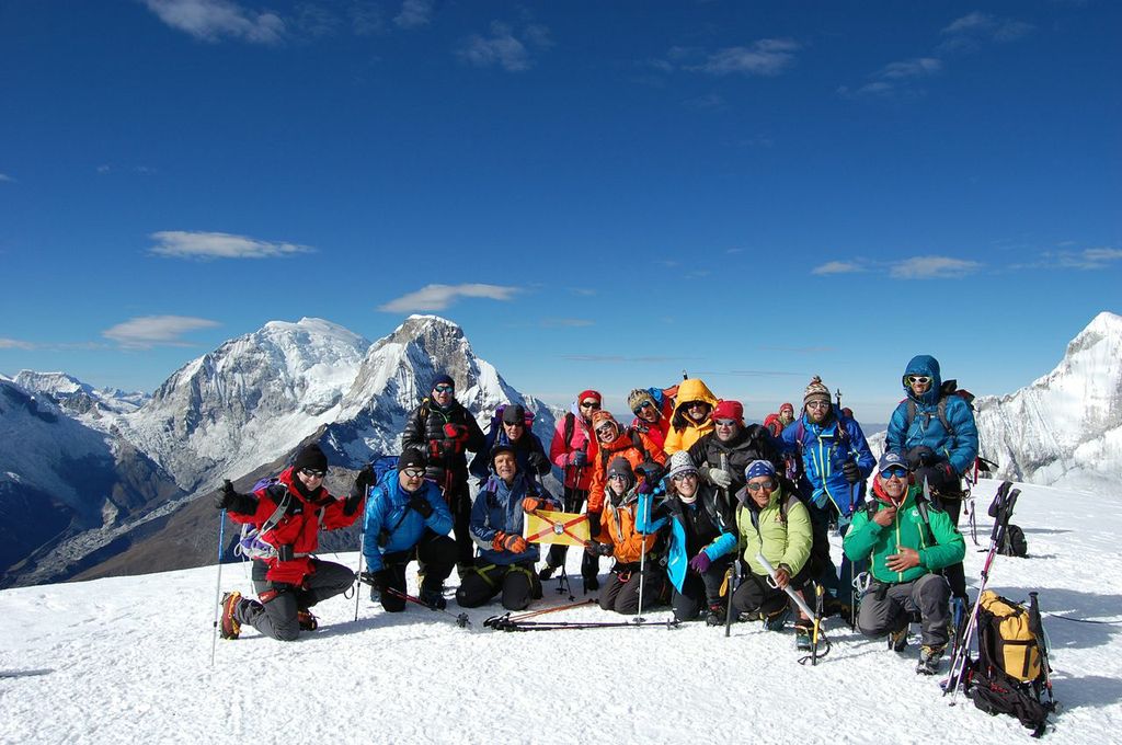 On the Summit of Pisco