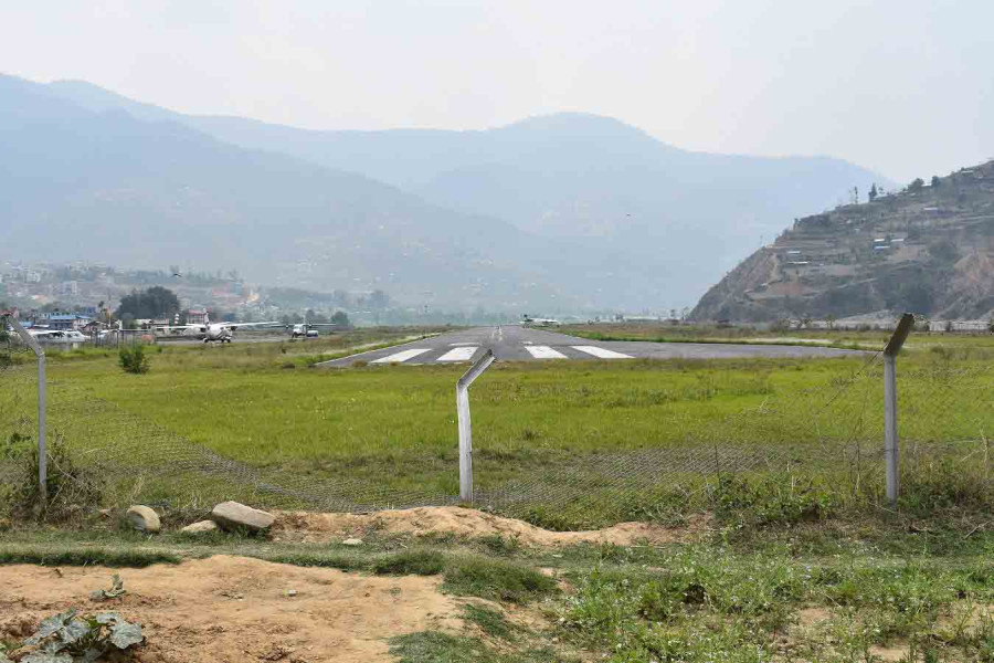 The new challenge getting in or out of Lukla