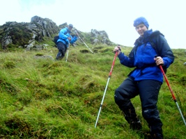 Training on Lugnaquilla